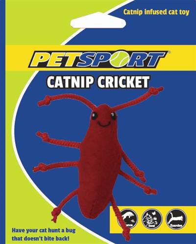PetSport Catnip Cricket 3.5" Asst.