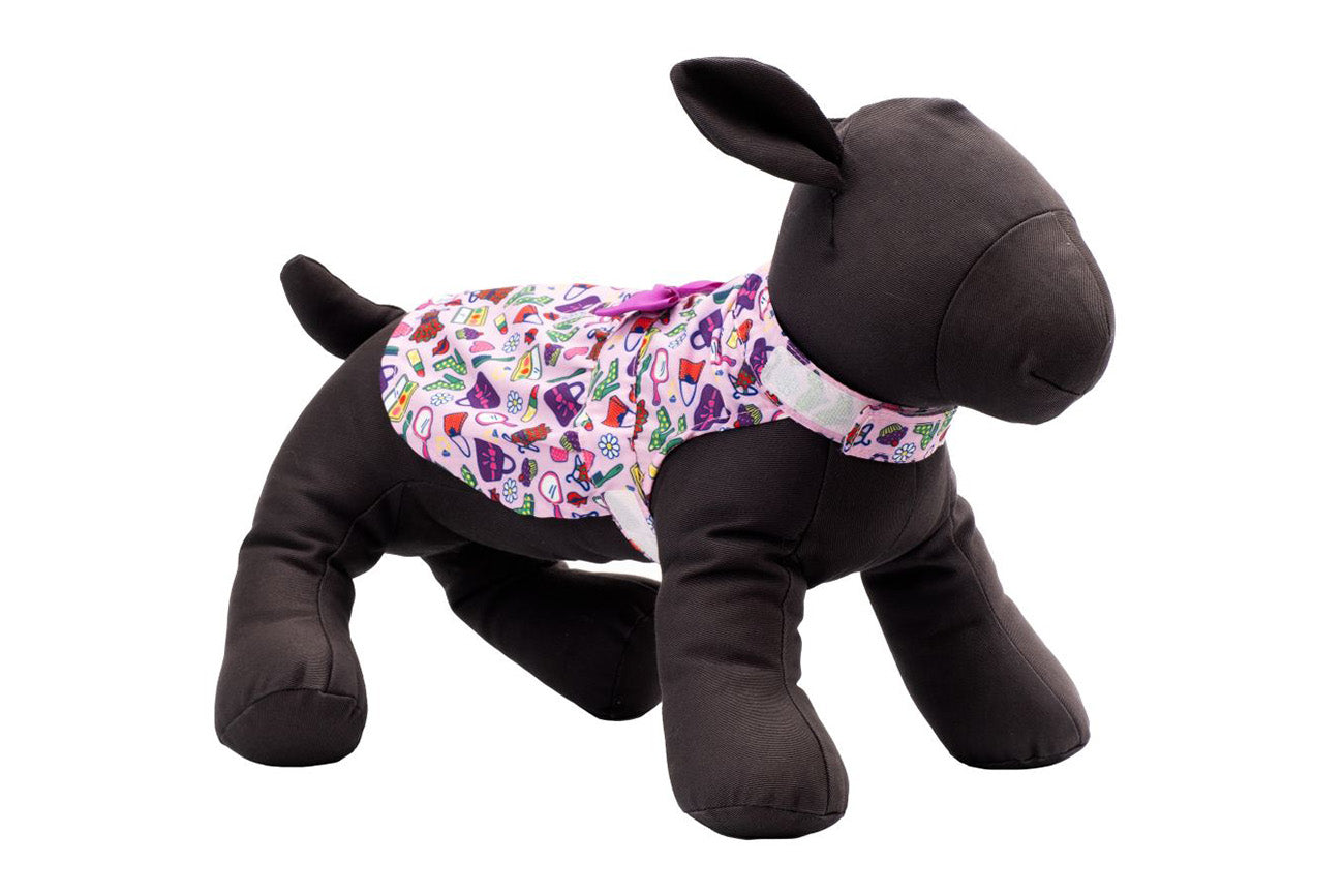 Dog Dress - Fashionista Purple Dress