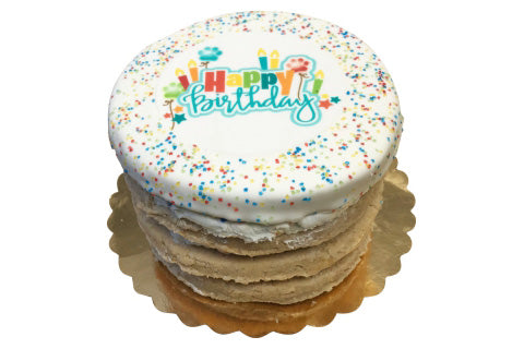 Layered Birthday Cake - Dog Treat