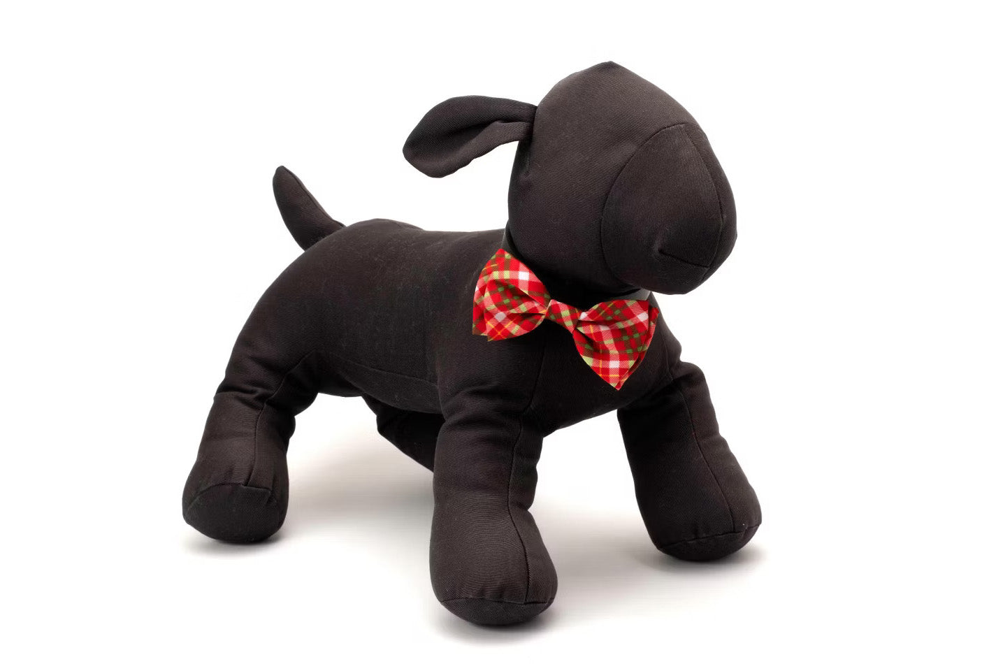 Christmas Plaid Bow Tie