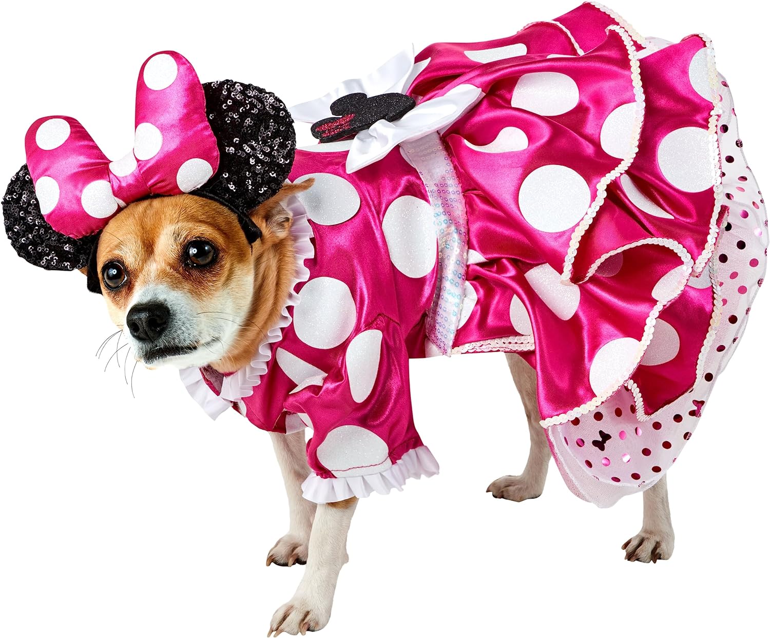 halloween minnie mouse dress Dog Halloween Costumes | Minnie Mouse Couture Costume Small