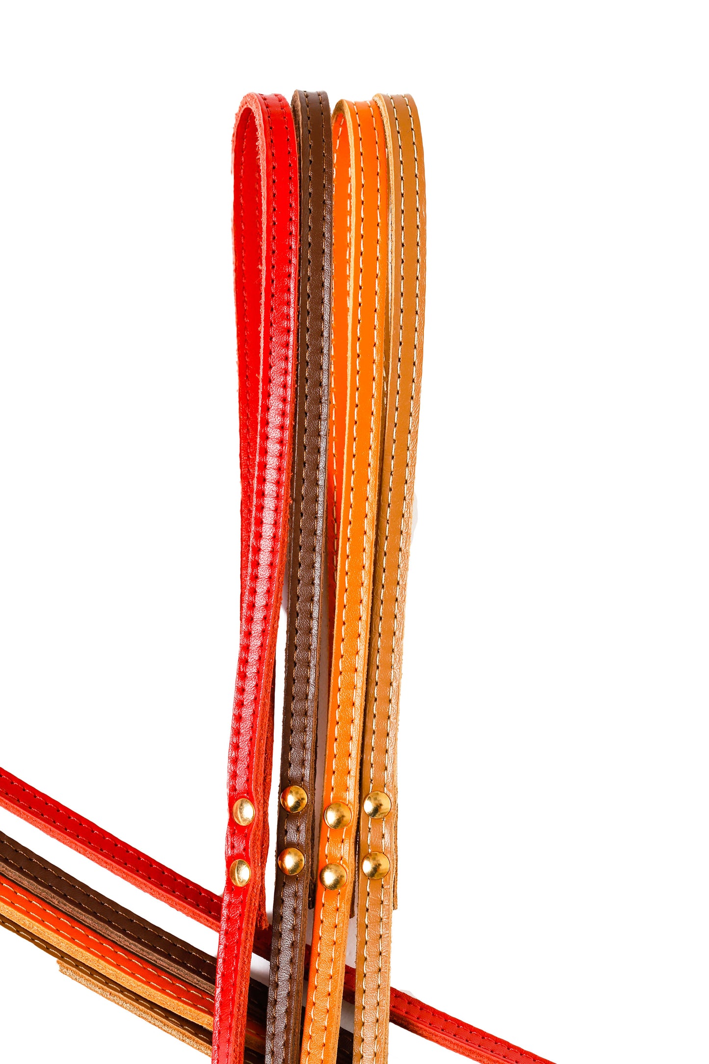 Jophi Thin Lead - Dog Leads - Soft Leather - 11 Color Options