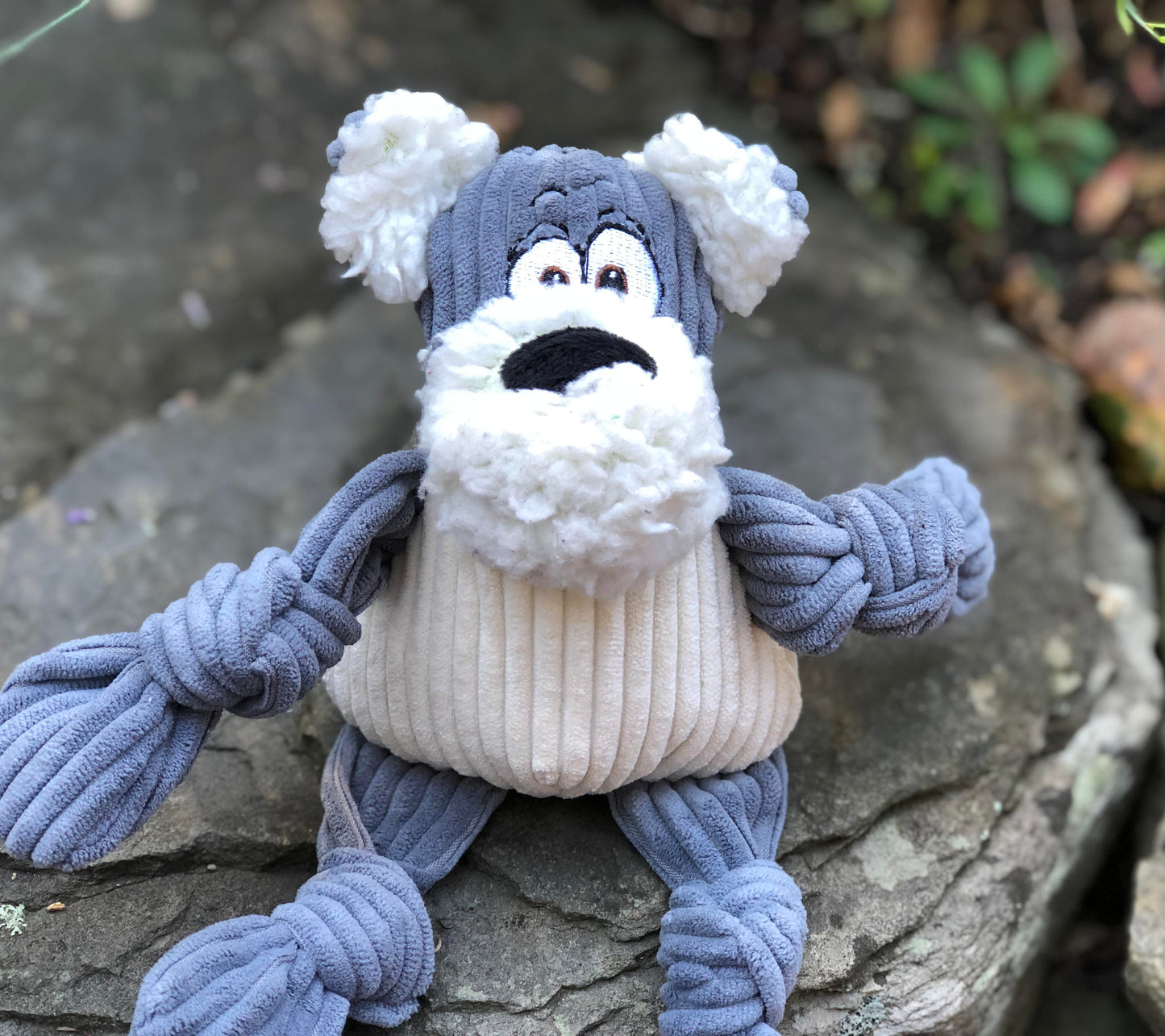 Dog Toy - Roscoe HuggleMutt Knottie Plush Dog Toy