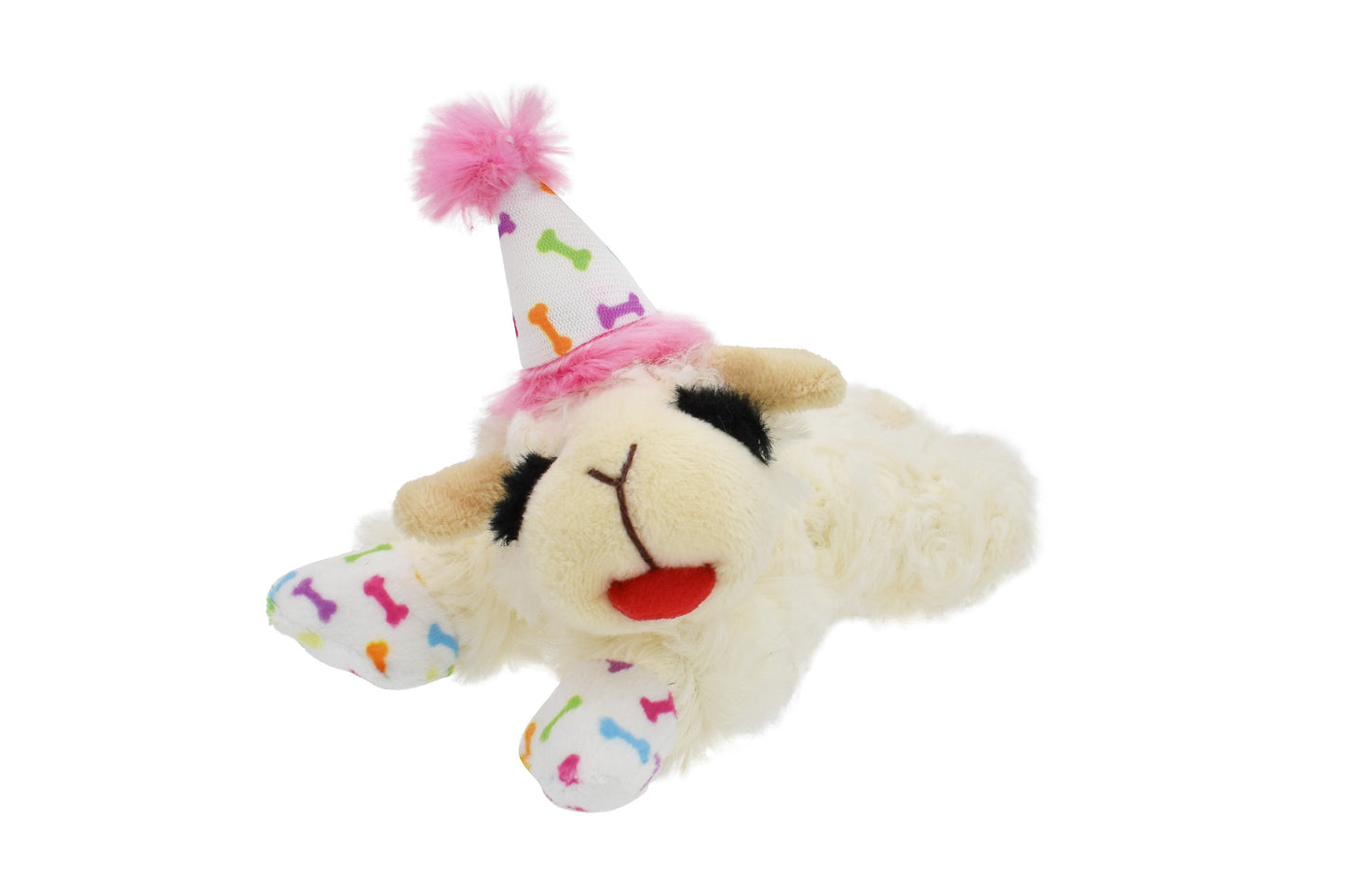 Lamb Chop with Birthday Hat 6" - Cat Toy