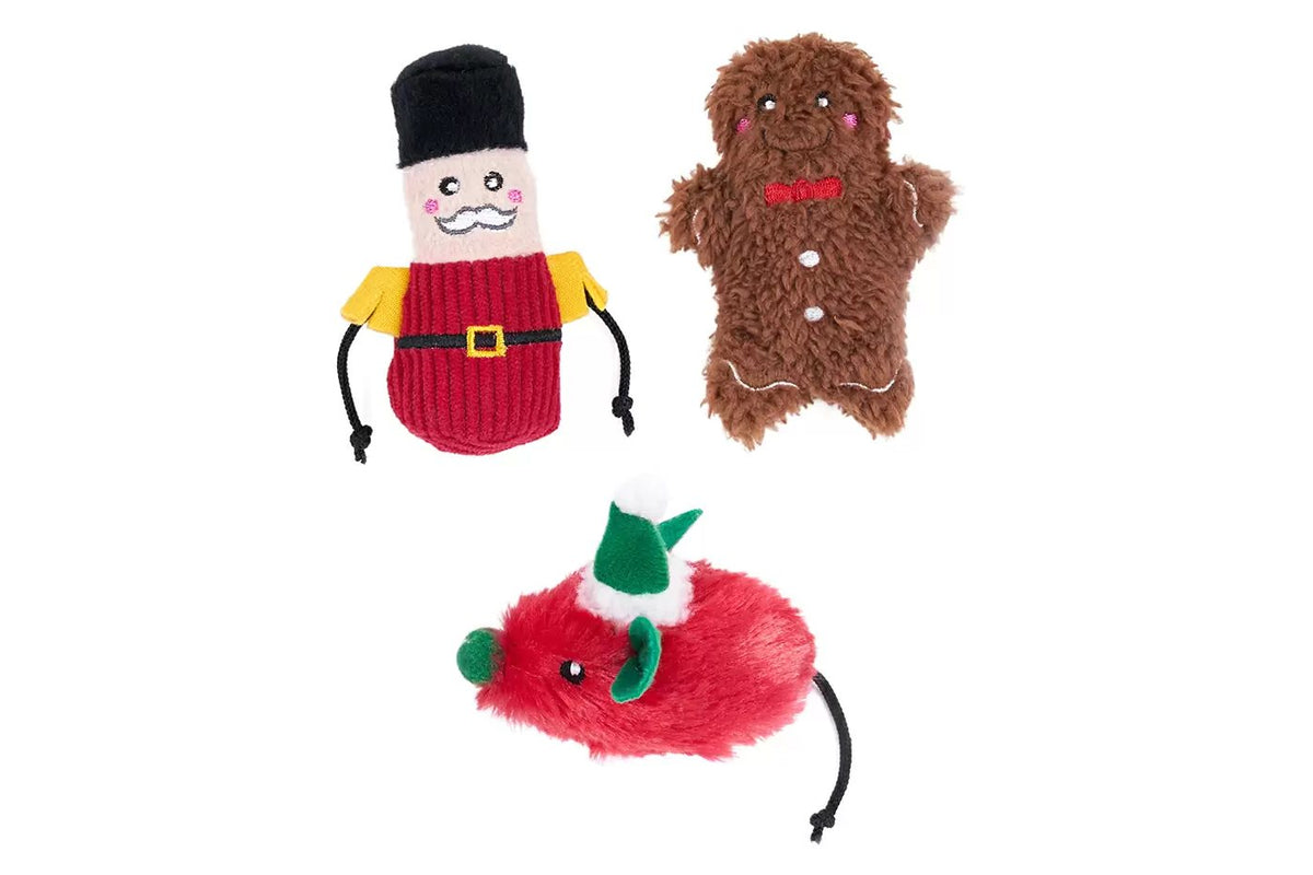 Feline - ZippyClaws Holiday - Festive Cheer - Cat Toy