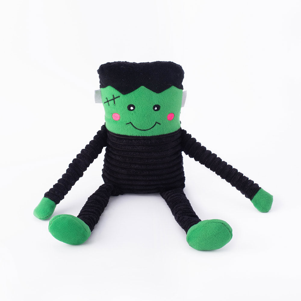 endless monsters plush ZippyPaws Halloween Crinkle Dog Toy, Frankenstein's Monster