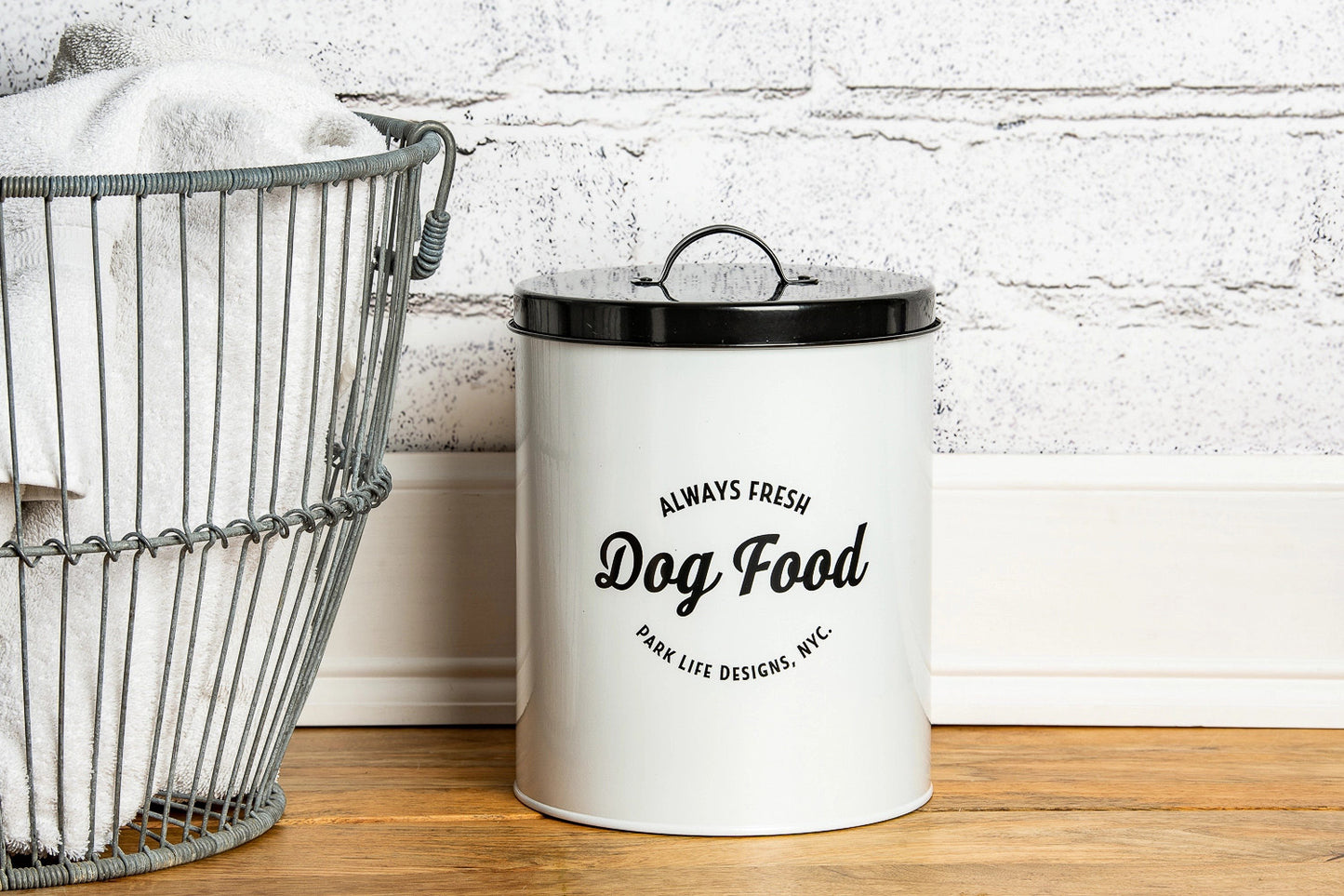 Food Storage Canister - White