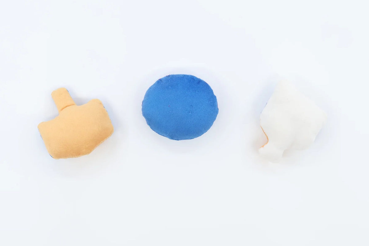 Hanukkah - Hanukkah Trio 4" - Dog Toy