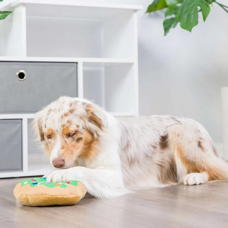 Christmas - Lit Donut - Dog Toy