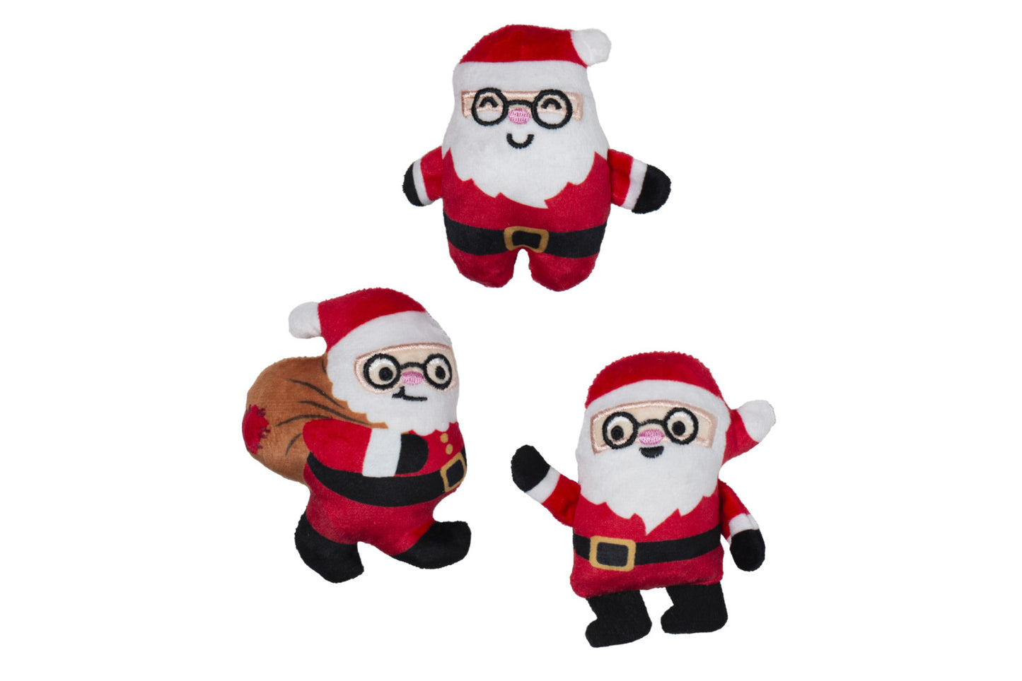 Christmas - Rebel Wo A Claus Miniz - Dog Toy