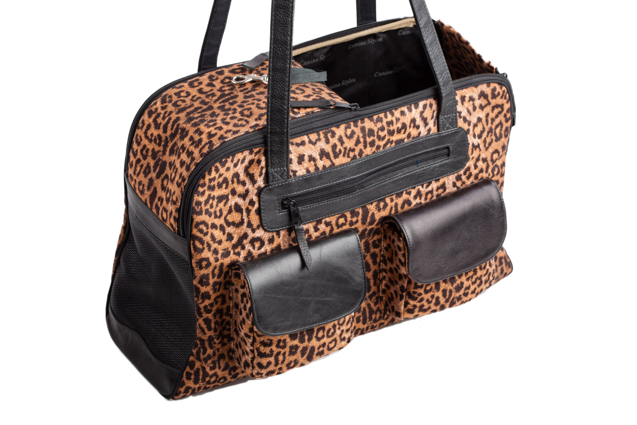 Leopard Coton Carrier Bag