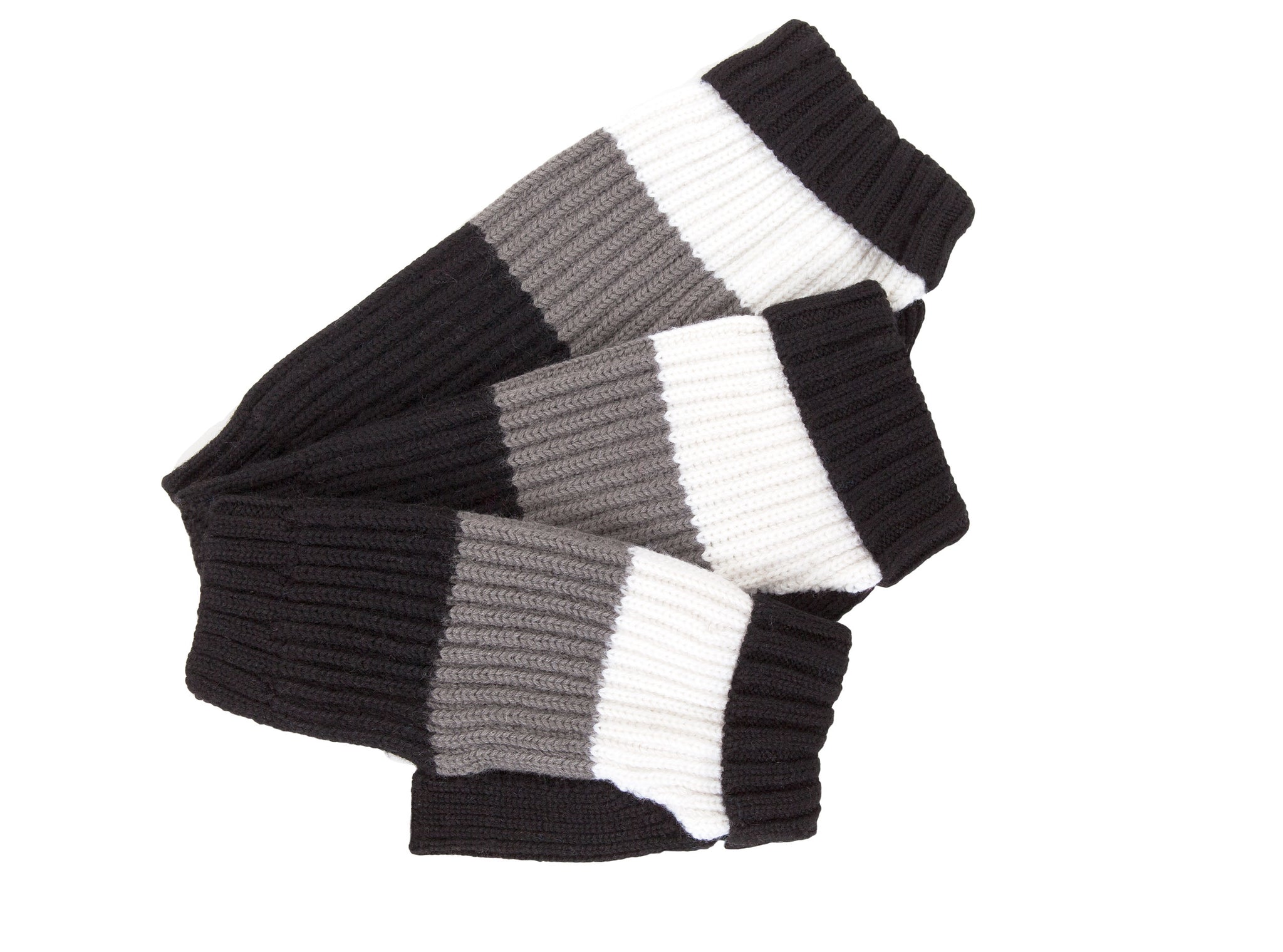 Wool - Deer Valley - Black, Grey & White Sweater