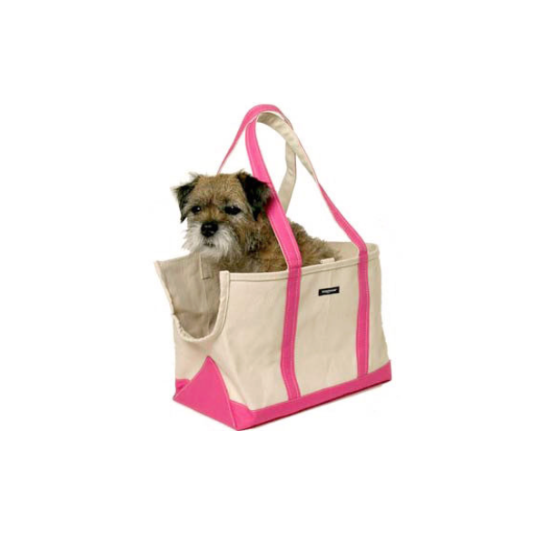 Spring/Summer - Canvas Tote - Open Dog Bag - 5 Color Options