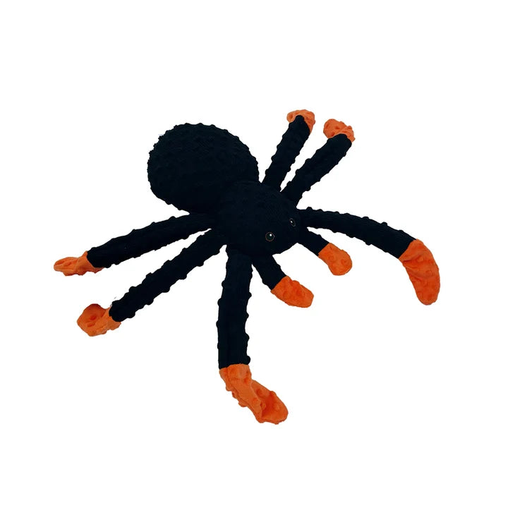 Halloween - 12" Dotty Friends Spider - Dog Toy
