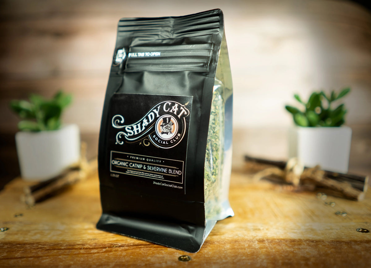 Organic Catnip Silver Vine Blend Bag - Gift-Treat For Pets
