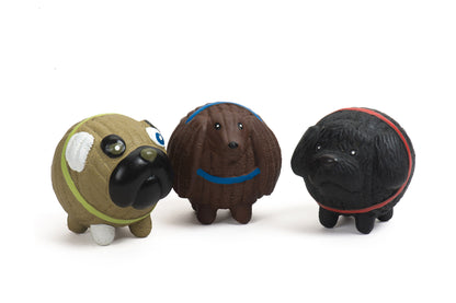 Dog Toy - Ruff-Tex HuggleMutt Latex Balls Dog Toys - 3 Options