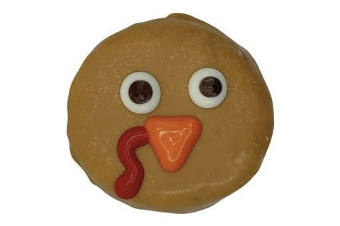 Thanksgiving - Rolled Oats & Peanut Butter - Turkey - Single Treat