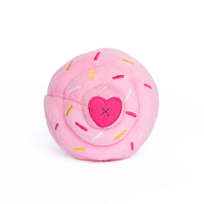 Pink & Blue Happy Birthday Cupcake - Dog Toy