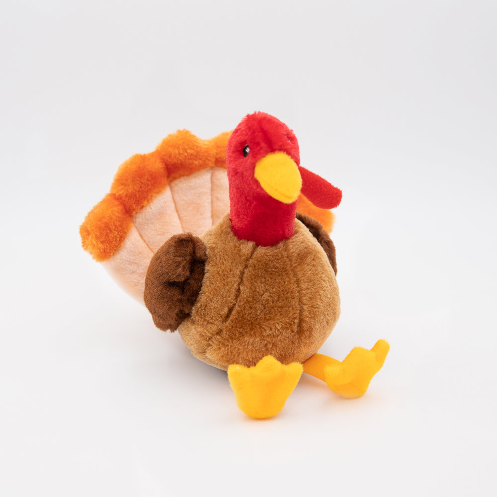 Thanksgiving Plush Turkey Dog Toy