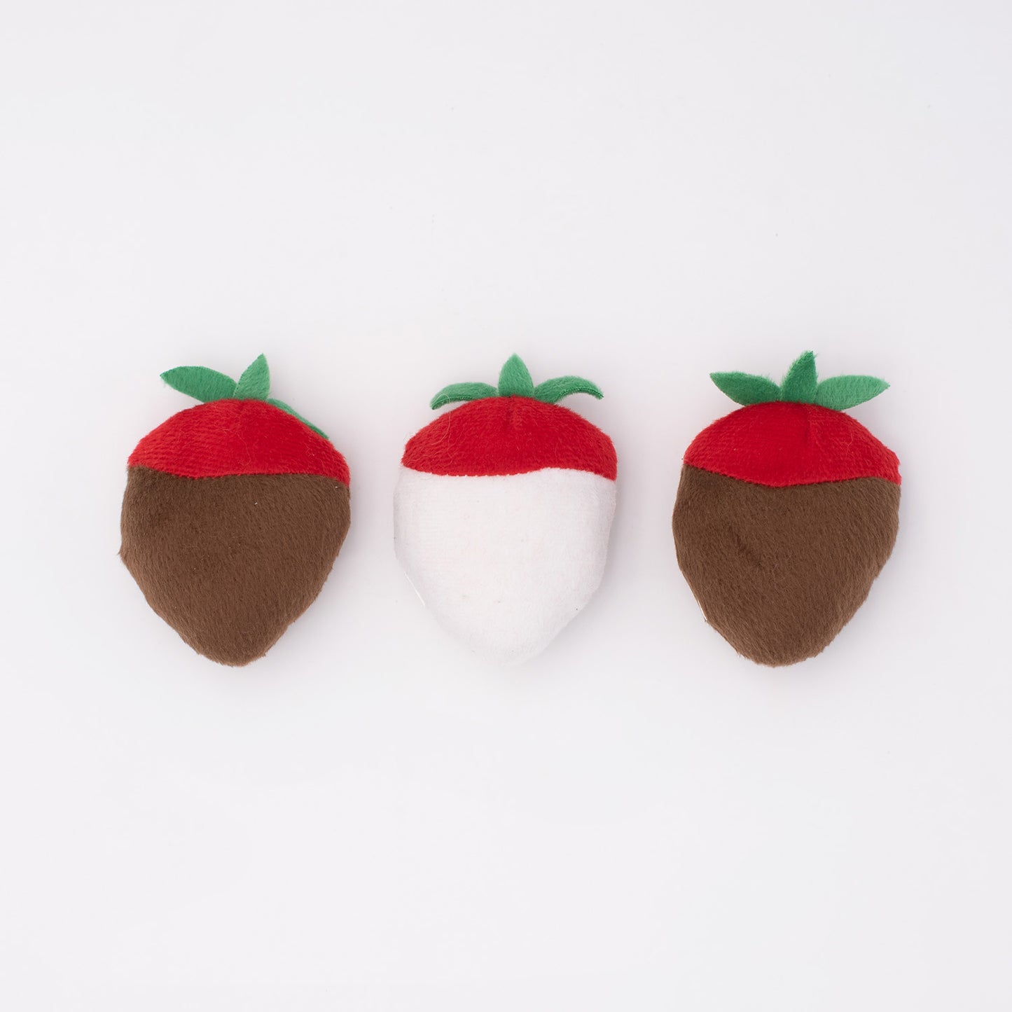 Dog Toy - Chocolate Covered Strawberries