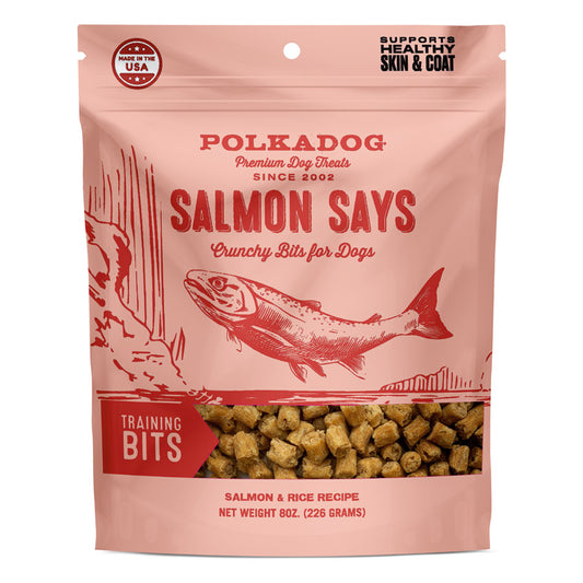 Salmon Says Training Bits by Polka Dog
