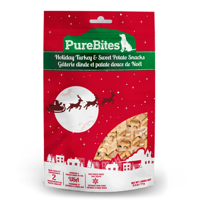 Holiday Treats - Turkey and Sweet Potato Snacks - Dog