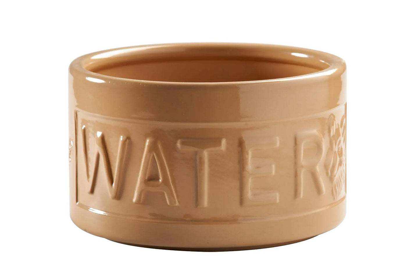 Classic Cane Lettered Water Bowl 5.9", 30oz