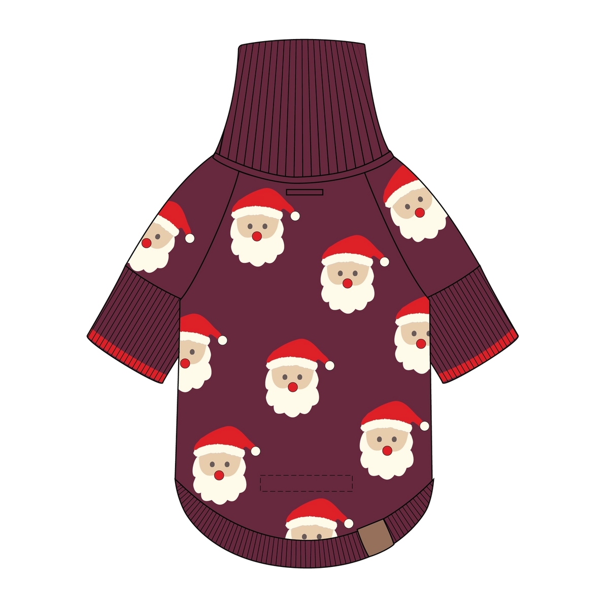 Christmas - Holiday - Ho Ho Ho! Dog Sweater