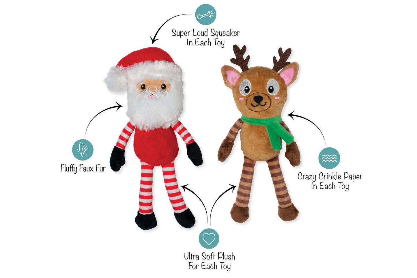 Christmas - Friends At Frost Sight - Dog Toy