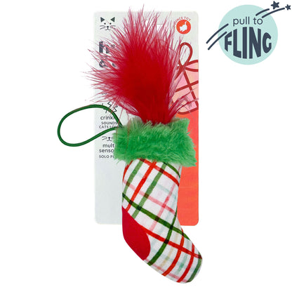 Feline - Christmas Stocking Flinger - Cat Toy