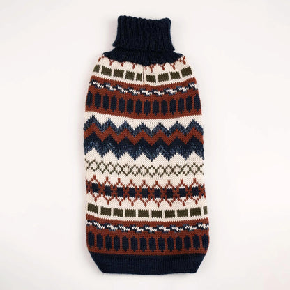 Dog Sweater - Iceberg Alpaca Dog Sweater