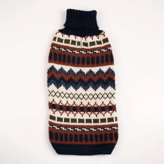 Dog Sweater - Iceberg Alpaca Dog Sweater