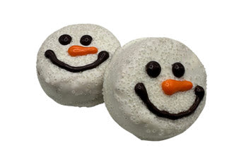 Christmas - Rolled Oats & Peanut Butter - Snowman Patty - 2 pack