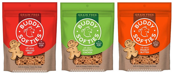 Buddy Biscuits Grain Free Soft & Chewy Treats 5 oz.