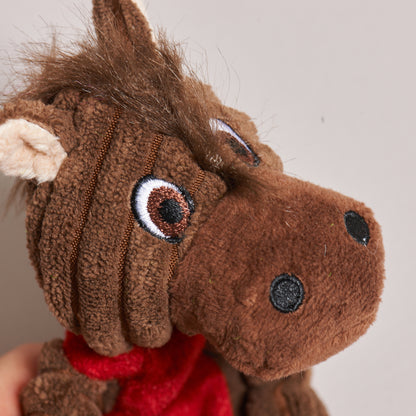 NEW - HuggleFlatties Pasture Pals Plush Dog Toy - 3 Options