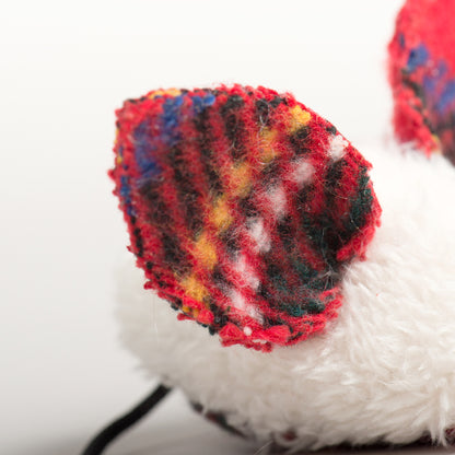 Feline Toy - Tartan Tidings Collection HuggleKats Three Blind Mice - 3 pack