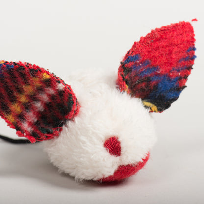 Feline Toy - Tartan Tidings Collection HuggleKats Three Blind Mice - 3 pack