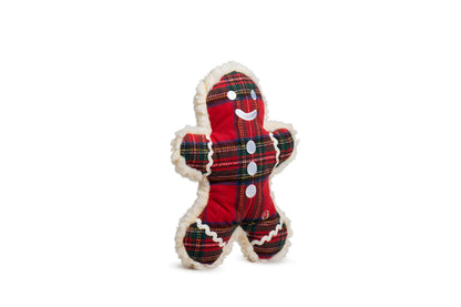 Christmas - Tartan Tidings Collection Plaid McButtons - Dog Toy