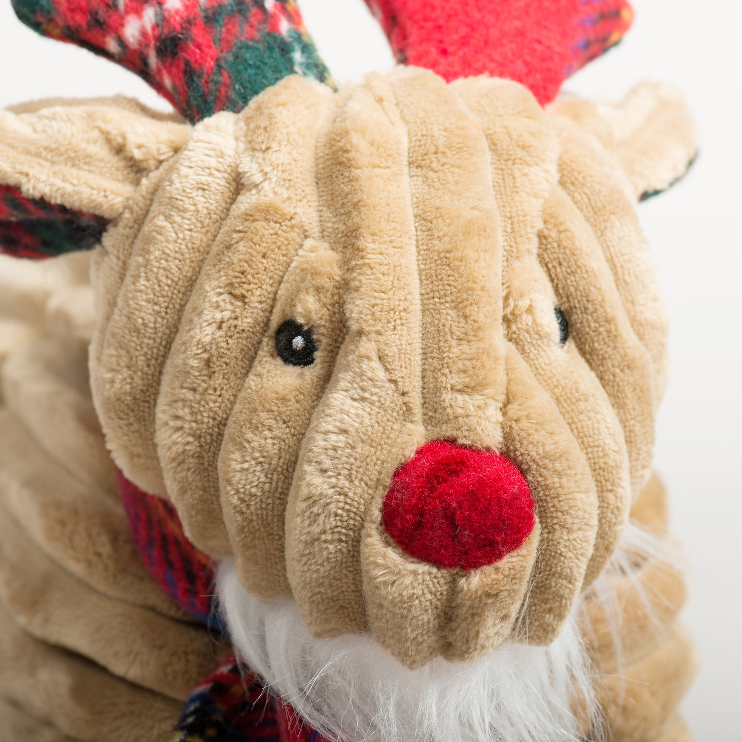 Christmas - Tartan Tidings Collection Reindeer Squooshie - 2 Sizes