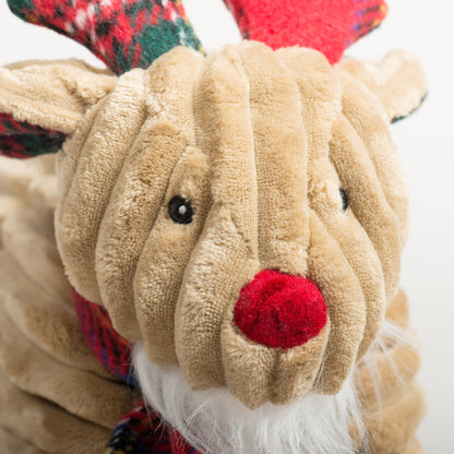 Christmas - Tartan Tidings Collection Reindeer Squooshie - 2 Sizes