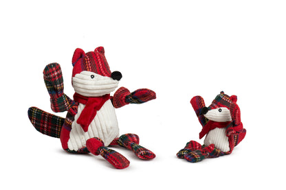 Christmas - Tartan Tidings Collection Fox Knottie - 2 Sizes