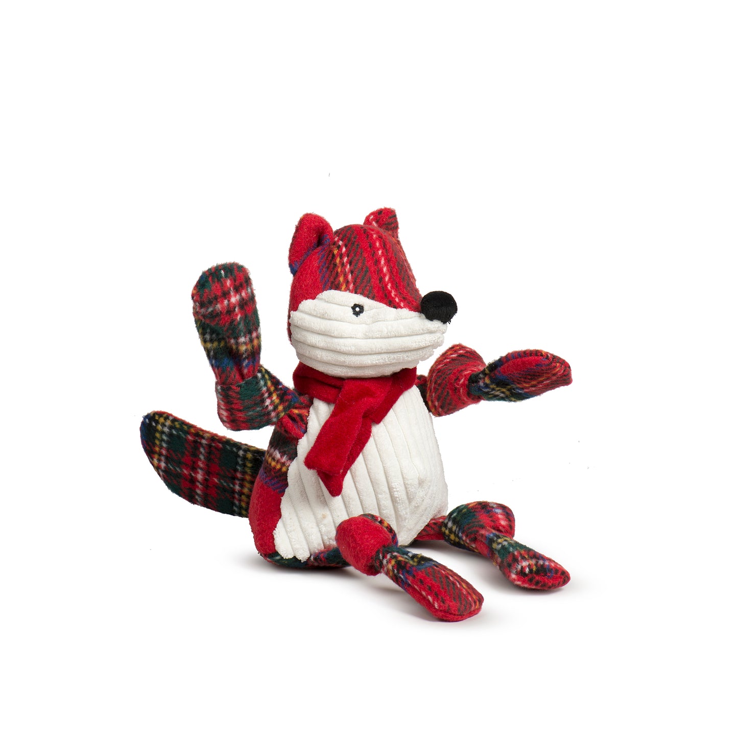 Christmas - Tartan Tidings Collection Fox Knottie - 2 Sizes