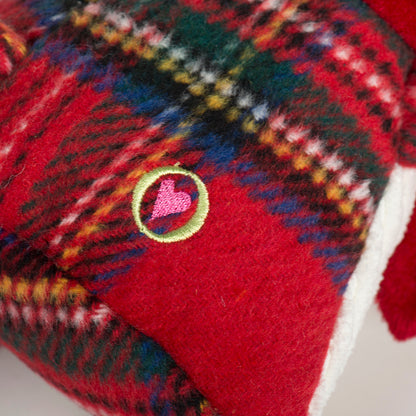 Christmas - Tartan Tidings Collection Fox Knottie - 2 Sizes