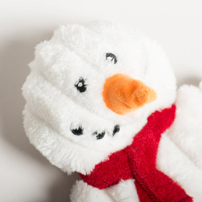 Christmas - Classic Collection HuggleFlatties - St. Nick, Rudy and Snowman - Dog Toy