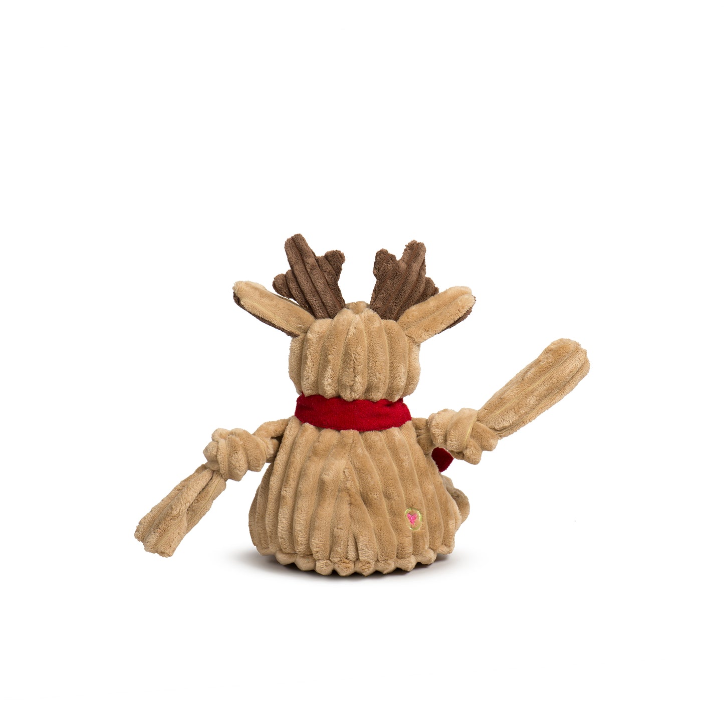 Christmas - Rudy Reindeer Knottie Durable Plush Dog Toy - 2 Sizes