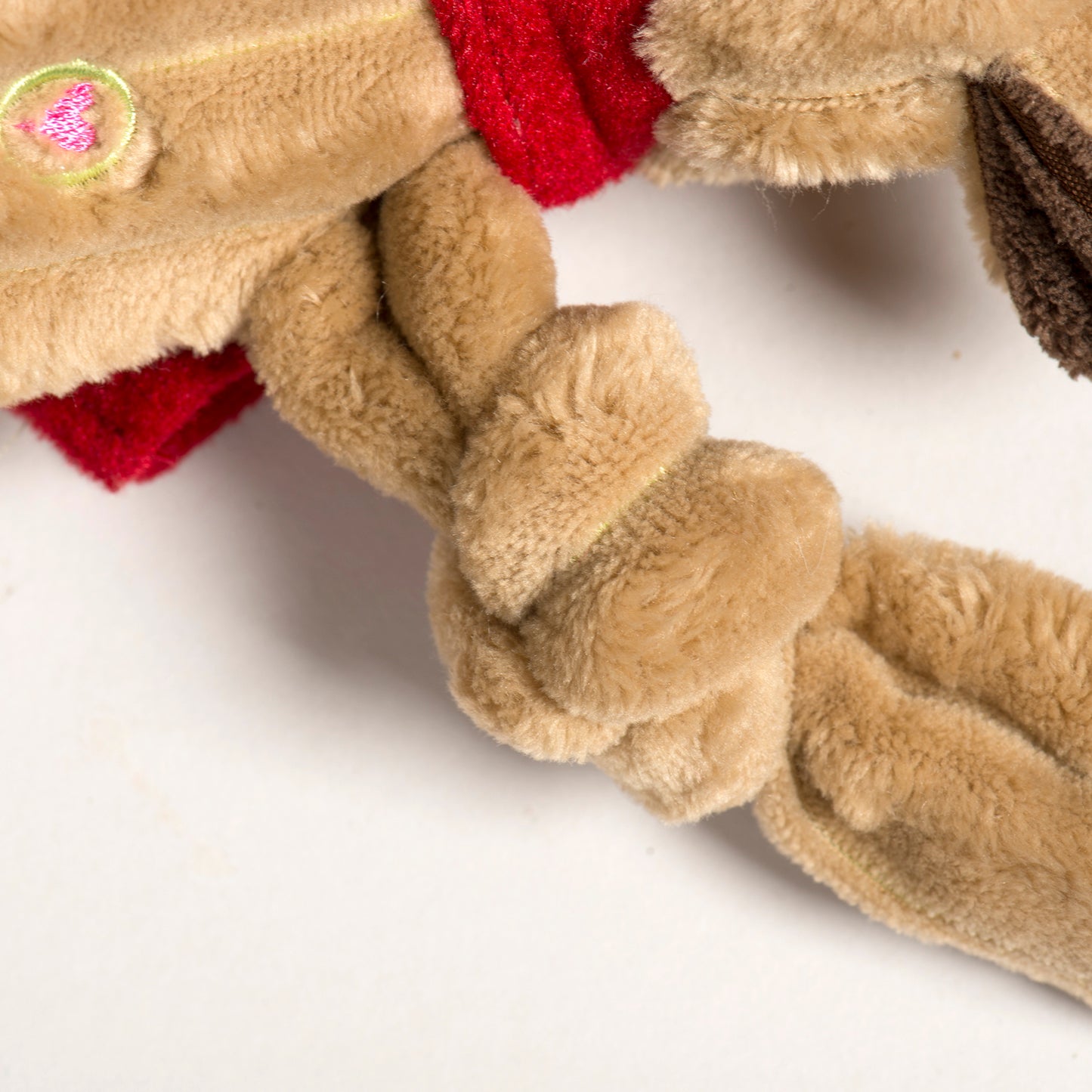 Christmas - Rudy Reindeer Knottie Durable Plush Dog Toy - 2 Sizes