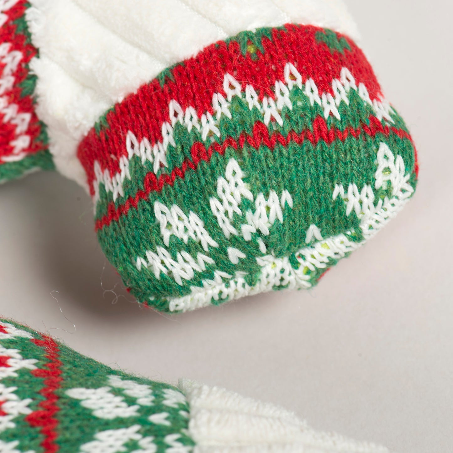 Christmas - Wintergreen Collection Plush Durable Candy Cane - 2 Sizes