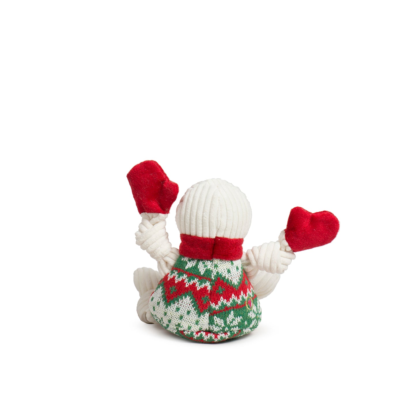 Christmas - Wintergreen Collection Durable, Plush Snowman Knottie - 2 Sizes
