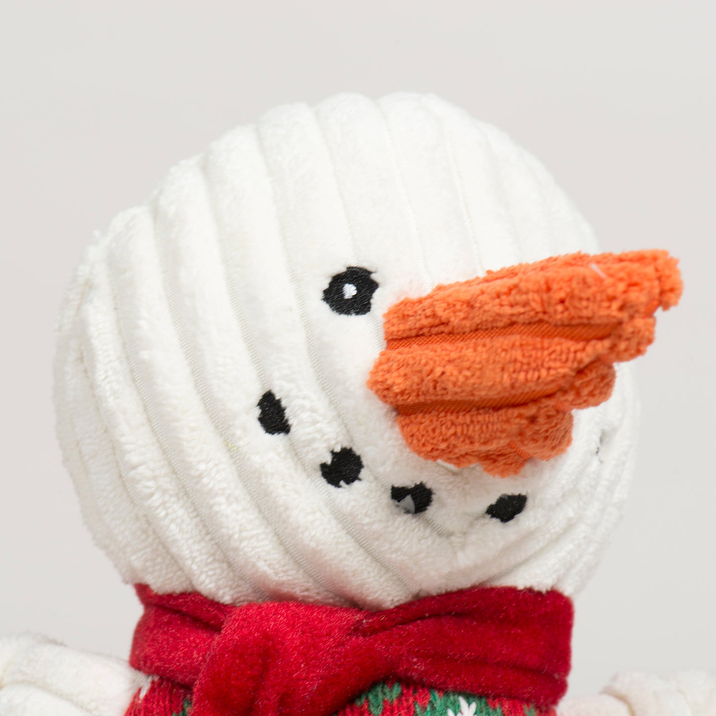 Christmas - Wintergreen Collection Durable, Plush Snowman Knottie - 2 Sizes