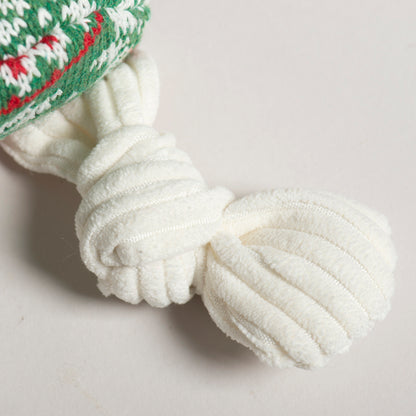 Christmas - Wintergreen Collection Durable, Plush Snowman Knottie - 2 Sizes